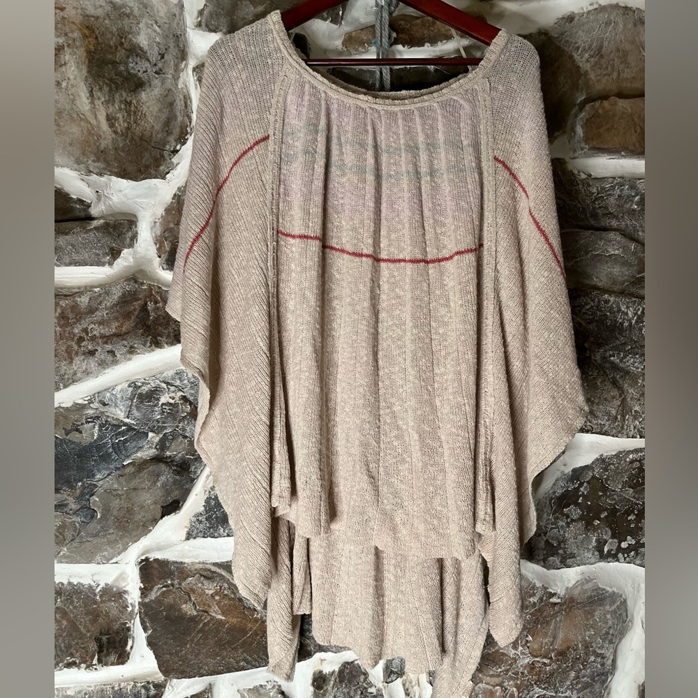 FREE PEOPLE poncho sweater